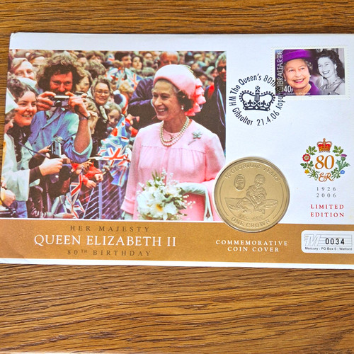 Gibraltar 2006 one crown - one, queen