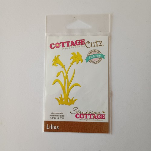 Cottage cutz die lilies - cottage,
