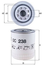 MAHLE OC 238 OIL FILTER FOR