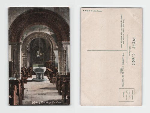 Postcard interior of - postcard,