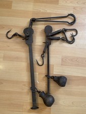 Vintage Scales Cast Iron Balance Beam Scale Farming Agricultural