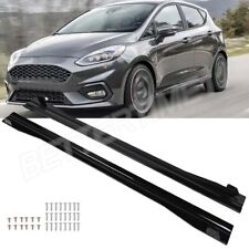 Side Skirt Extension Rocker Panel Splitter Lip For FORD Fiesta ST Mk6 Mk7 Mk8 BT