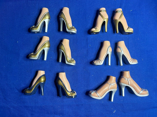 Bratz gold silver strappy