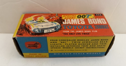 Corgi james bond c336 toyota - corgi,