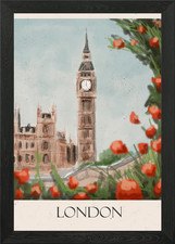 Welcome to London Framed Wall