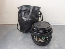 Canon FD 50mm F1.8 Standard Prime Lens fits A-1 AE-1 F-1 T90 + Leather Pouch VGC