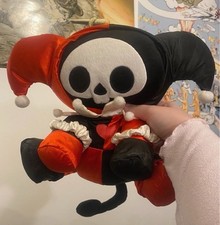 Skelanimals x DC Comics Harley Quinn/Marcy The Monkey Plushie