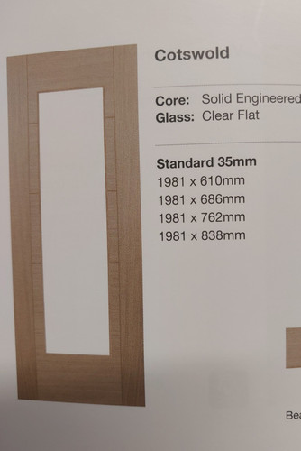 Cotswold modern grooved solid - modern,