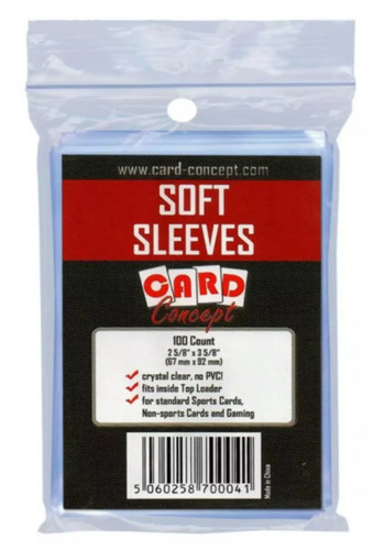Soft sleeve penny sleeves - soft,