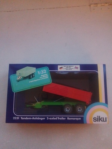 Toy siku twin axles tipping - siku,
