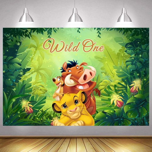 Wild one lion king backdrop - wild,