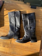 Camper leather Boots Size 40 Black.  Great Condition.