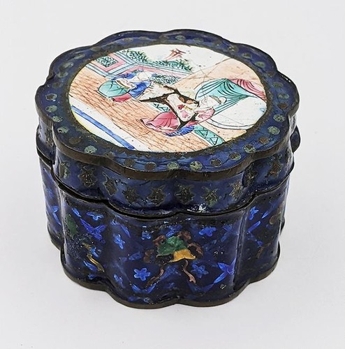 Chinese canton enamel - chinese, &