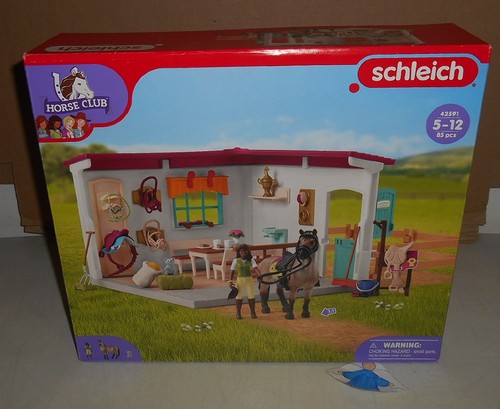 Schleich horse club tack room - schleich,
