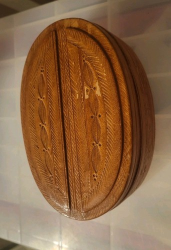 Vintage hand tooled leather - hand,