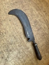 Vintage Morris Billhook 9” Dunsford Devon Needs New Handle
