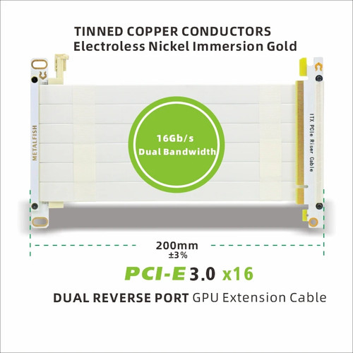 Pcie5 x16 riser cable - x16,