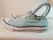 CONVERSE All-Star Canvas Baby Blue  Women Low-Top Chuck Taylor Sneakers