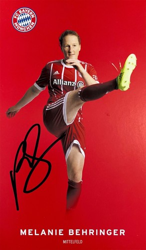 Autograph melanie behringer - melanie, fc