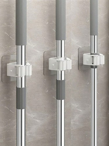 6pcs wall mounted mop - mop, broom
