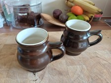 Denby style brown glazed - 70's,