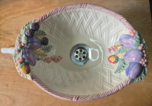 Vintage style ceramic fruit - style,
