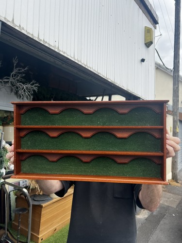 Wooden display shelves - display,