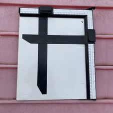 Photo Cropping Board/Tool Vintage Photography Measurement Sizing Ruler