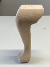 8" SET OF 2 Queen Anne Wooden