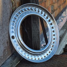 Renault Dauphine New Old Stock 15" Wheel Trim x 4.