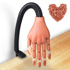 Nail Trainer Practical Hand With Practice Nails and Table Clamp