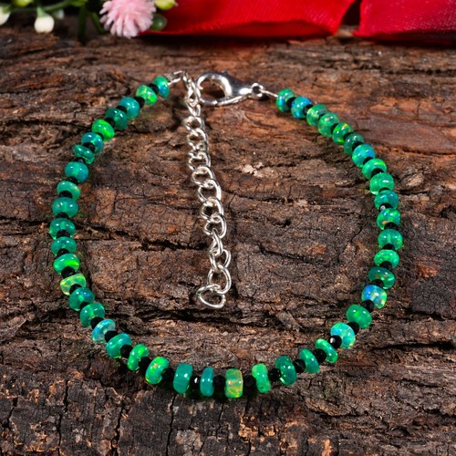 Green ethiopian opal - green,