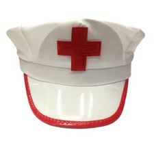 White Nurse Hat Adults Cosplay