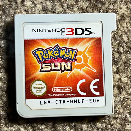 Pokemon sun nintendo 3ds - pokemon,