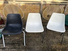 Hille vintage 3 chairs Robin