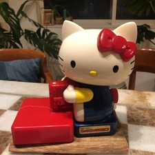 [Extremely Rare Used] TAKARA Hello Kitty Meow Meow Sewing Machine (Sold in 1986)