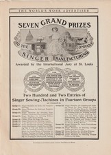 1904 SINGER SEWING MACHINE