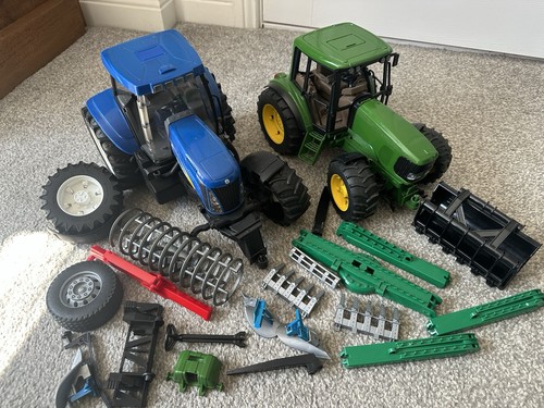 Bruder toy tractor spares - bruder, and