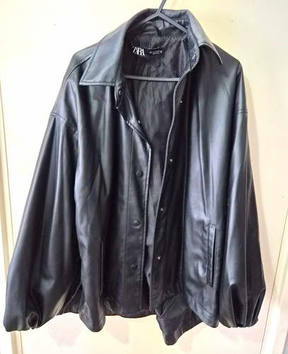 Zara womens black - zara, leather