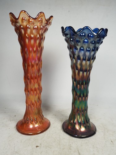 Carnival vases fenton glass - vases,