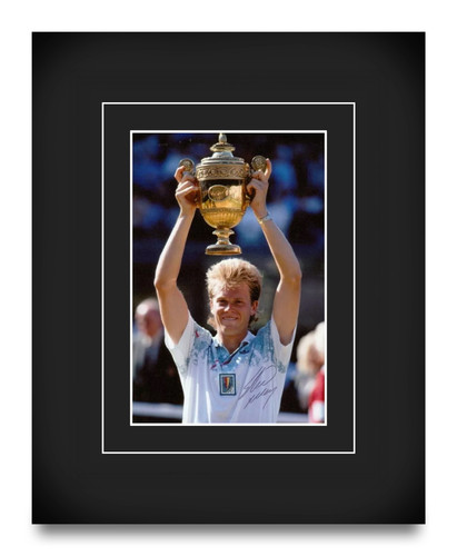Stefan edberg signed 10x8 - stefan,
