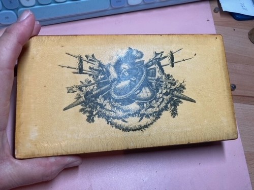 Vintage trinket box - box, with