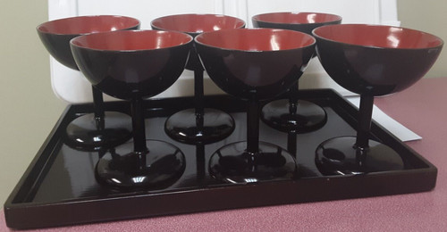 Vintage japanese lacquerware - vintage, 6