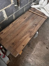 square edge wood effect worktop