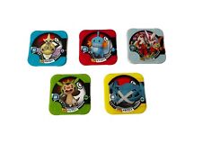 5 X Pokemon Tretta Japanese Arcade Token Tokens 01