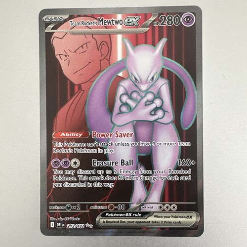 Team rocket mewtwo ex - rocket’s,