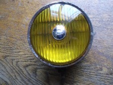 Miller fog lamp, rusted shell.