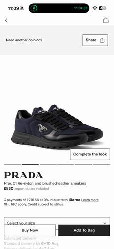 Prada original shoes - prada,