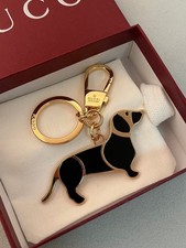 Gucci Dog Black Enamel