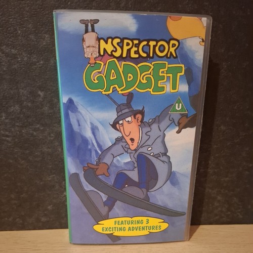 Inspector gadget 1983 vhs tape - vhs,
